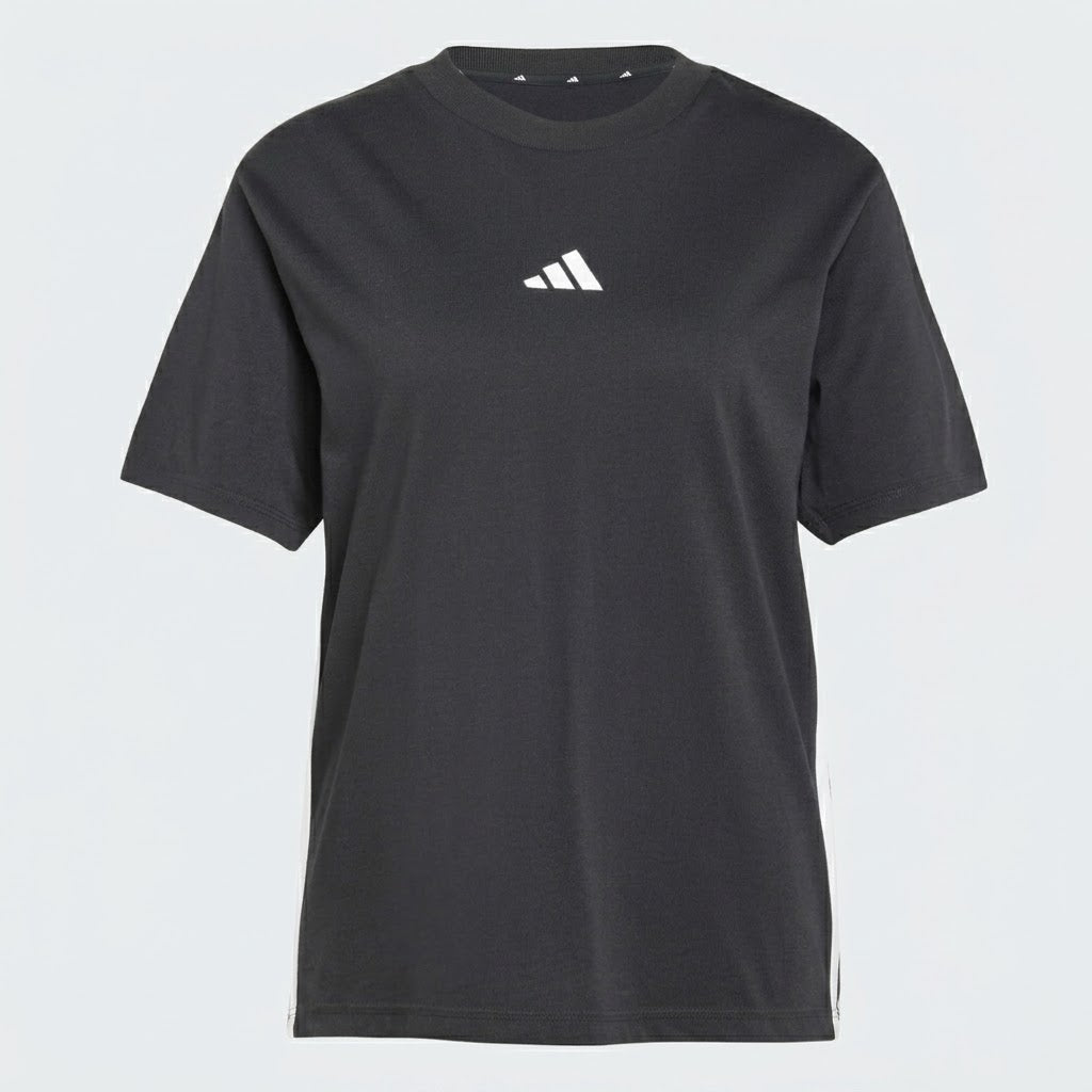 Adidas Essentials 3-Stripes Cotton T-shirt